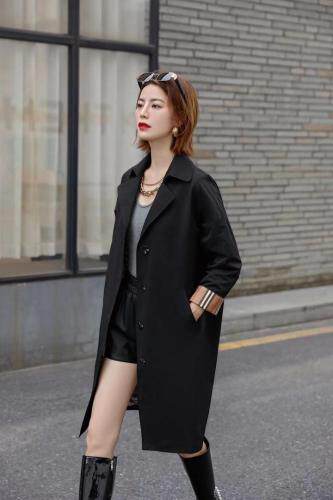 简约大气风衣，女装风衣，衣菲特