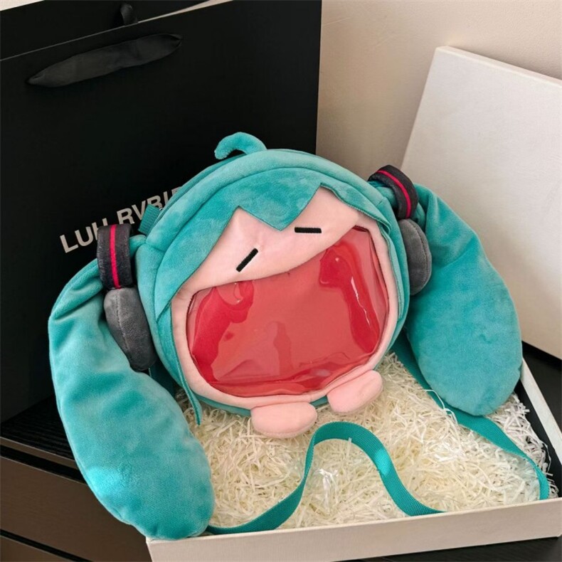 初音耳机痛包，零残率毛绒玩具