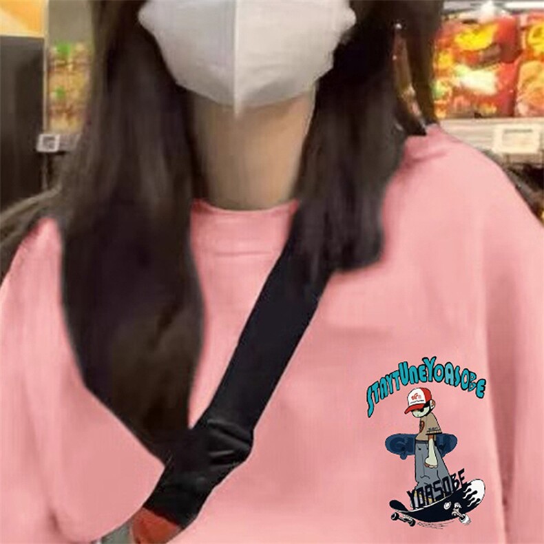 情侣装卫衣女2024秋新款宽松休闲简约长袖上衣百搭运动女装外套,女装卫衣/绒衫,初闻兮