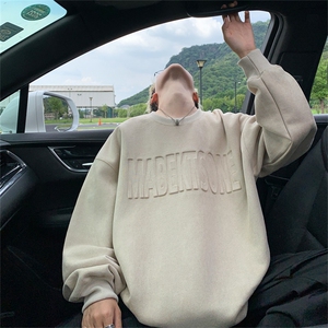 B359-YL2325特P38限价68美式字母钢印重磅男女情侣痞帅街头卫衣图片