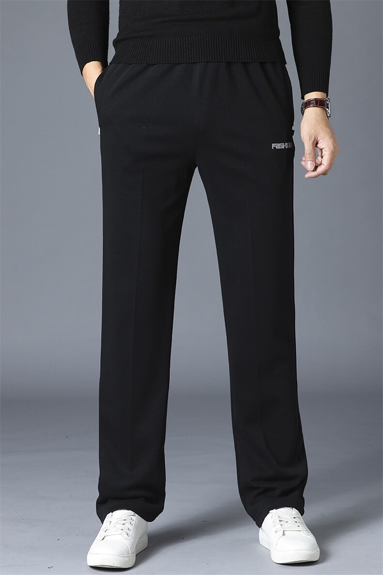 冬季羊羔绒中年男运动裤加厚羊羔绒休闲裤韩版男裤子YYC999-P110，男装棉裤，电商B212（原钱塘6029）