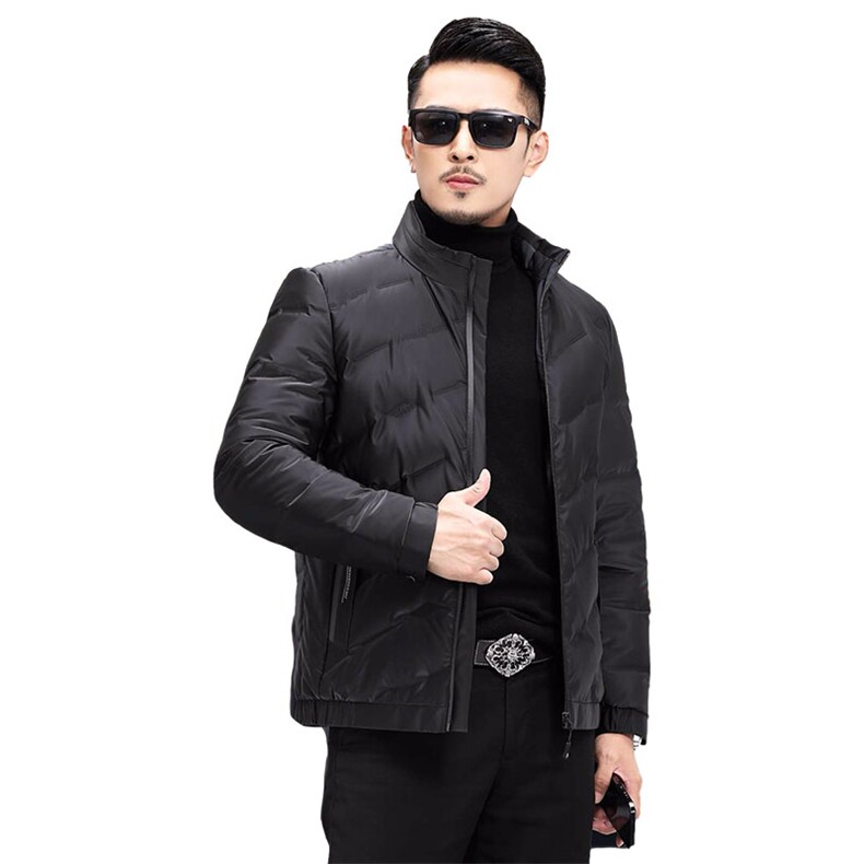 羽绒服男21年新款冬季短款外套厚款立领潮流衣服KCN7613-32-P215,男装羽绒服,电商B212（原钱塘6029）
