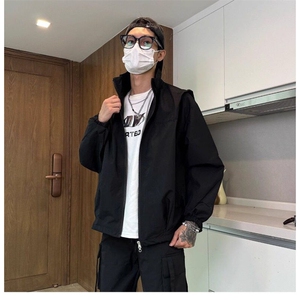 潮牌复古新款棉服宽松机能风夹克情侣户外休闲百搭痞帅外套冲锋衣图片