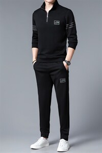 S3066-2钱塘2020-2中青年男士春秋薄款时尚休闲百搭卫衣P137图片