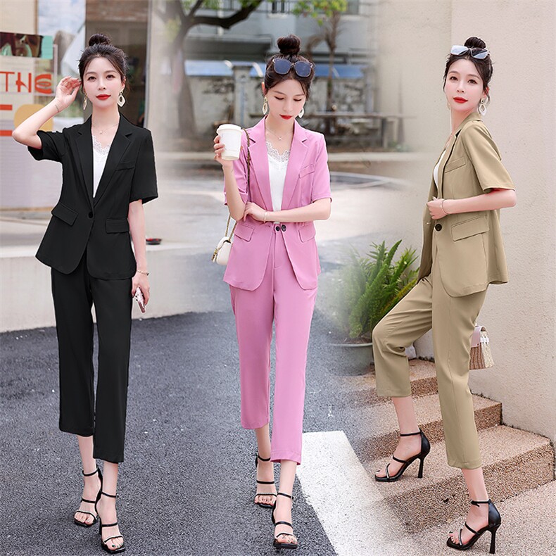 套装/套裙时尚潮流舒适气质2023年夏季优雅个性显廋,女装套装/套裙,贵人树
