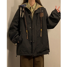 春秋季潮风假两件外套男新款美式夹克XZ102B-1-JK9903P90，男装夹克，星座102B-1