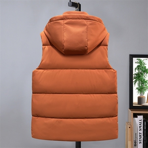 织带立体口袋冬季活帽加厚外套保暖宽松情侣潮马甲313B-MM288-P70图片