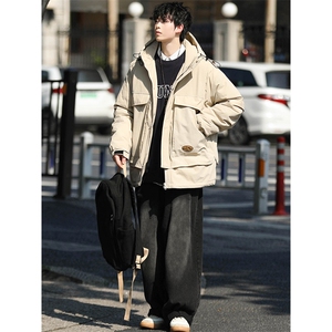 冬上新学生加棉加厚棉服休闲连帽棉衣外套男女 8318-P130控价178图片