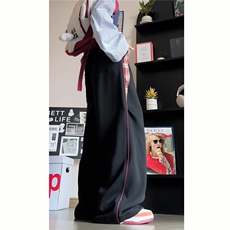 爆！815A-K312-P50控88格子拼接卫裤子重磅直筒休闲裤运动裤男女，男装休闲裤，星座815A