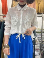 苎刺绣衬衣,其它,衣九八依