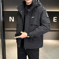 冬季新款羽绒服男装加厚高端美式工装轻薄冲锋衣外套，男装羽绒服，星座414（原B263）