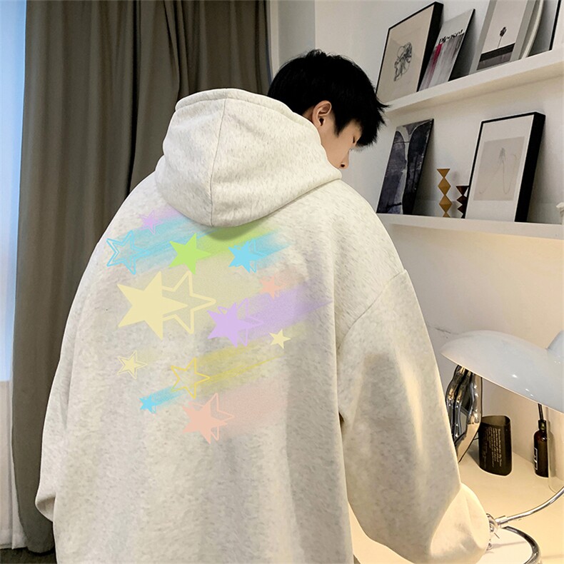 直播品质360克重磅美式印花卫衣Y222特P35 同步供应华棉P45特图片