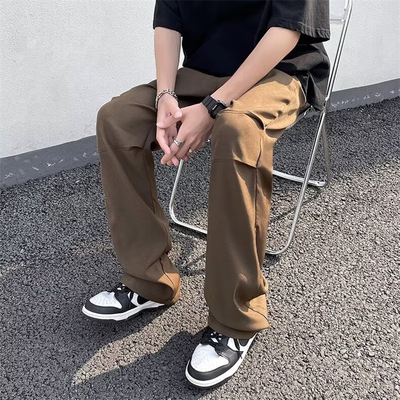 纯色慵懒男夏季休闲潮流西裤长裤B302P39,男装休闲裤,星座1116-2