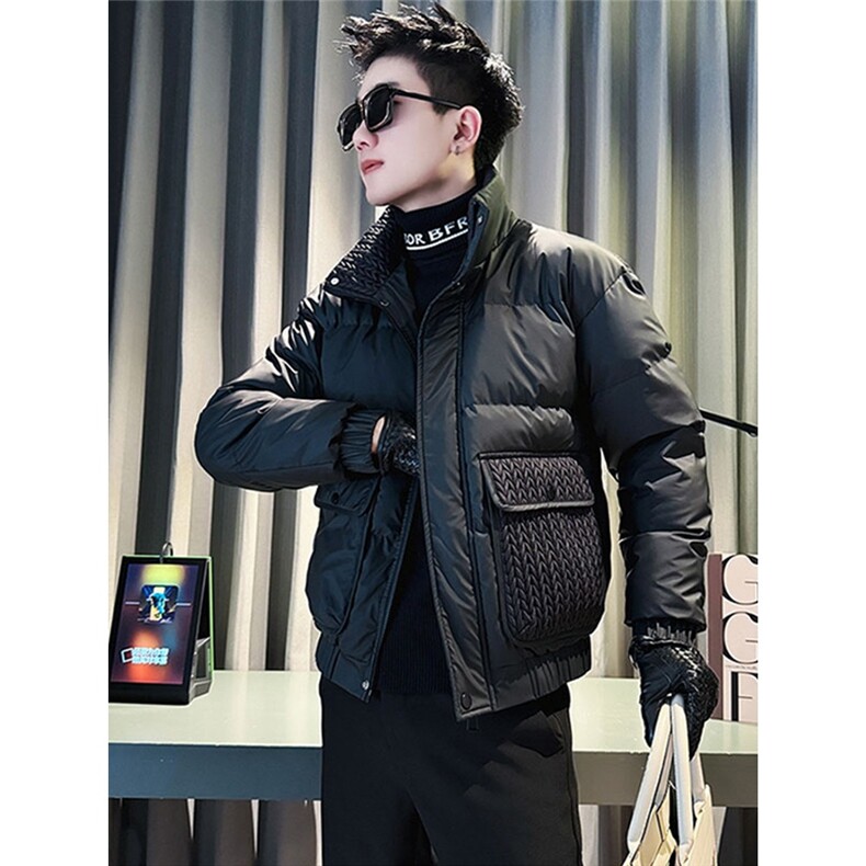 潮牌痞帅羽绒棉服男冬季短款棉衣外套2025新款男士休闲冬装棉,男装棉衣,星座218-1（原230）