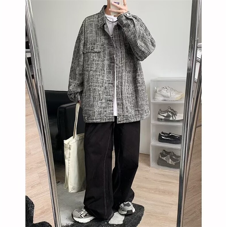 秋季青春流行男夹克文艺潮外套J2326P68,男装夹克,星座1116-2