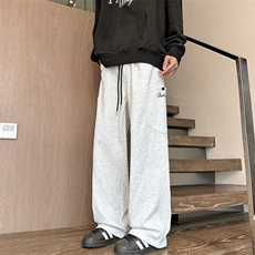 针织休闲裤港风大码卫裤现货壹号院图现货C323-1-K6608-TP38，男装休闲裤，电商C323-1