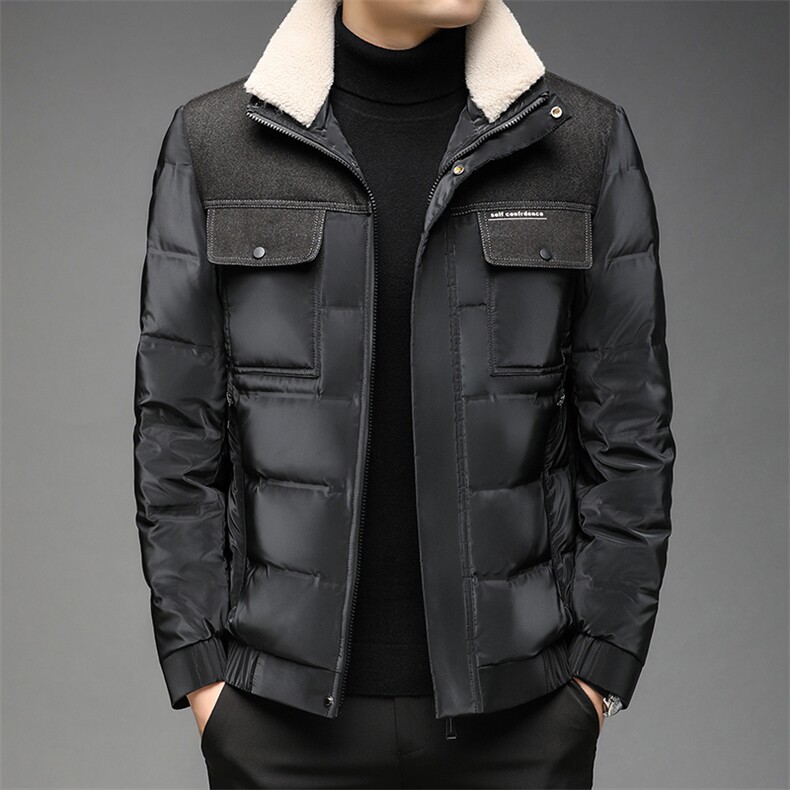 AC9912钱塘2020-3冬季羽绒服白鸭绒防寒保暖外套男加厚P230图片