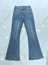 高档烫钻牛仔裤，女装牛仔裤，雪儿诱惑