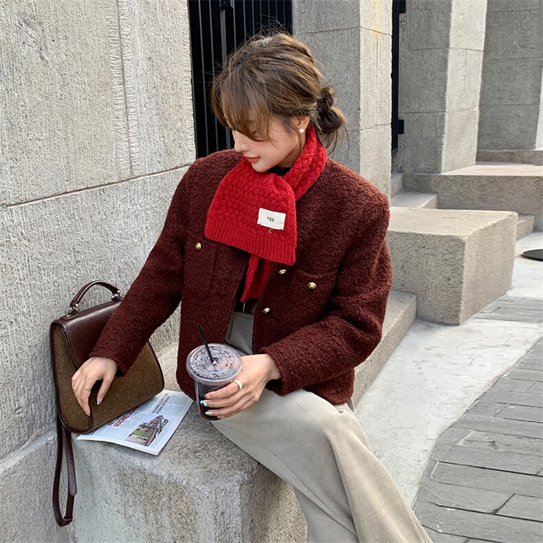 2023年冬季小香风羽绒服内胆90白鸭绒外套女,女装羽绒服,辉之琳
