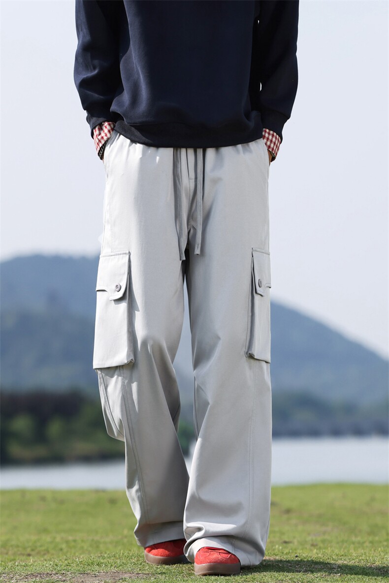 2025秋季新款现货直筒裤工装休闲长裤DSA157B-K2531-P60,男装休闲裤,电商A157B