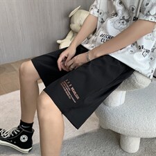 短裤男夏季薄款潮流宽松休闲运动裤外穿五分裤  Dk518-特批16图片