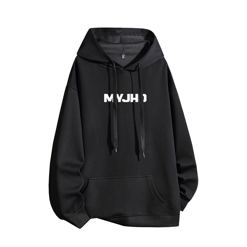 得物供货、复合重磅420克现货连帽卫衣宽松HD019-1-HML589-特P45,男装卫衣,电商019-1