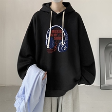 连帽卫衣男大码胖子帽衫大号运动服WY2422-P35，男装卫衣，电商A040