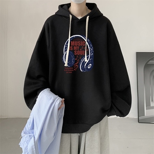 连帽卫衣男大码胖子帽衫大号运动服WY2422-P35