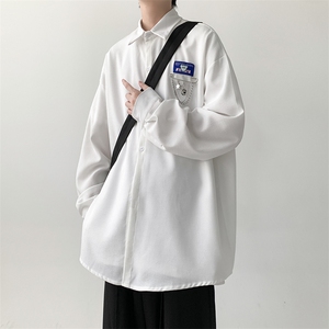 宽松长袖衬衫男KD626-P30图片