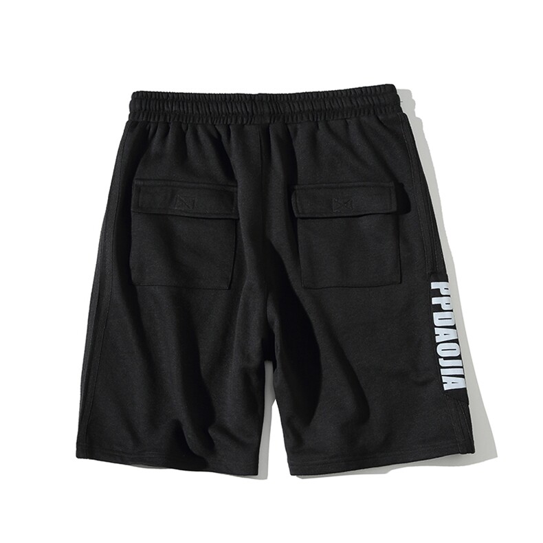 2021夏季沙发墙日系大码男条纹运动字母印花休闲卫裤短裤K691-P40,男装休闲裤,电商A001