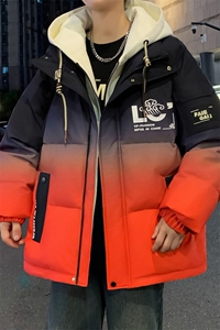 新标50绒 羽绒服冬季加厚保暖男士连帽外套带图片