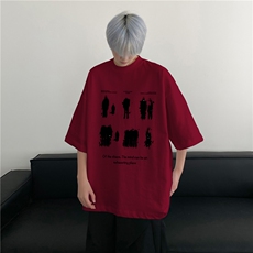 酒红色