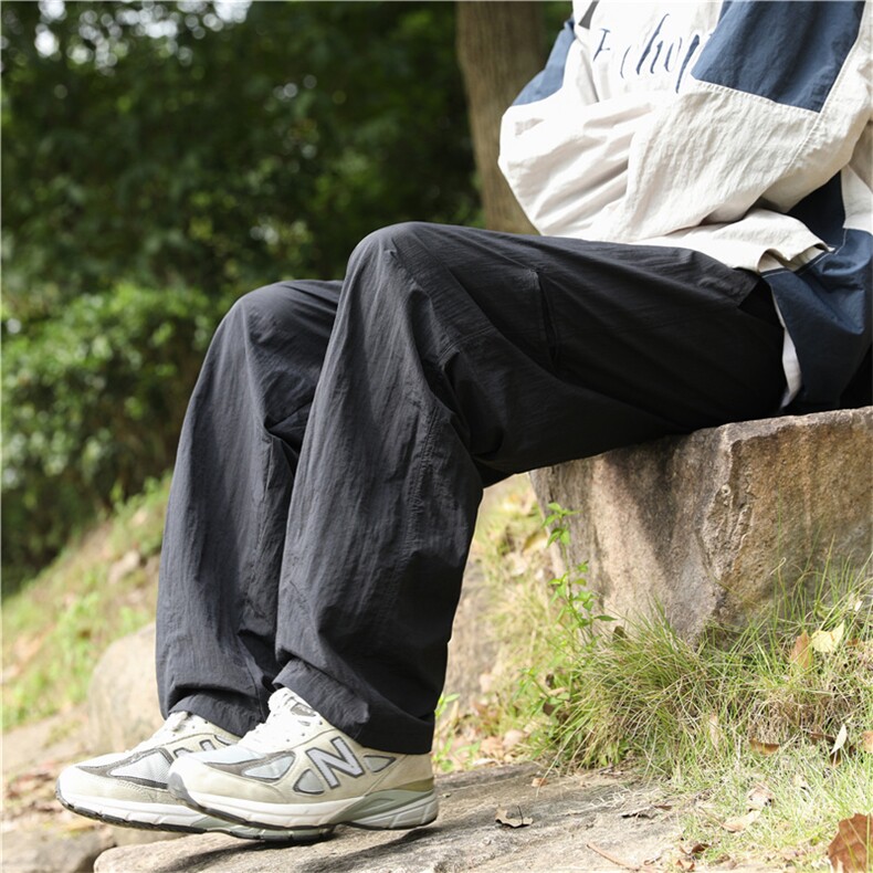 山系直筒防水登山工装裤男高街ins潮牌宽松休闲长裤K7414-P37,男装休闲裤,星座512-3