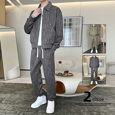 38575-P115大码控218秋季美式大码休闲套装，男装休闲套装，星座209