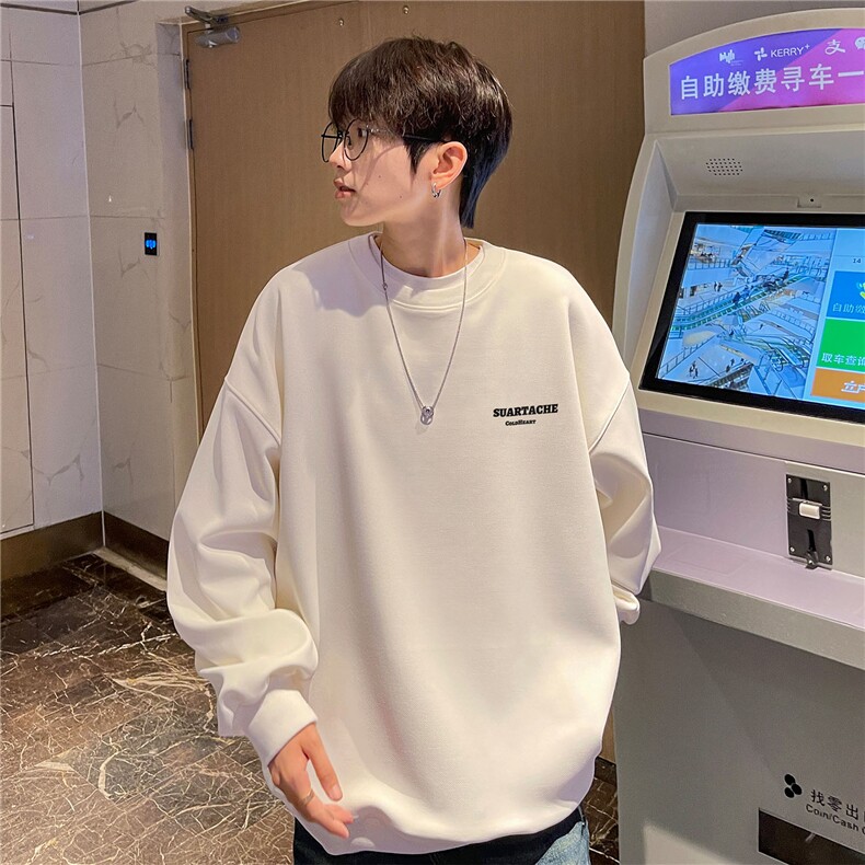 港风男装2025秋季400克菠萝格卫衣大码宽松潮流秋装外套S247-P48，女装短外套，电商A233-1