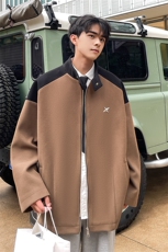 男装呢料夹克2026秋冬季新款毛呢大衣男生外套XZ514-2-F593-P115，男装夹克，星座514-2(原B239)