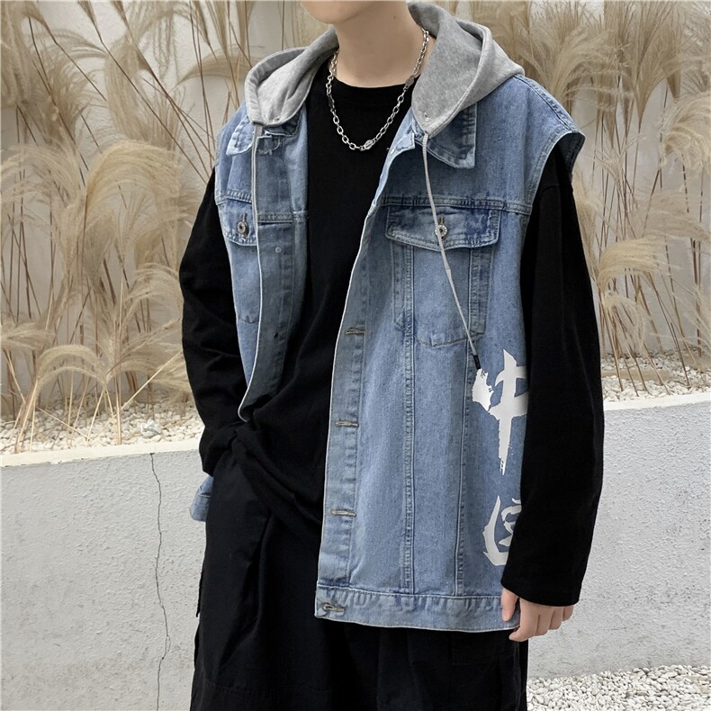 JK216-p58-限价78现货港风大码牛仔ins外套cityboy，女装短外套，星座116