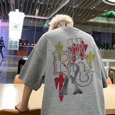 量大优供视频华夫格短袖T恤半袖男HDX498-特P18，男装T恤，电商B371