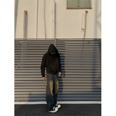 2024/cleanfit水洗黄泥色直筒高街牛仔裤1005-3-SGG26-P60控88，男装牛仔裤，星座1005-3