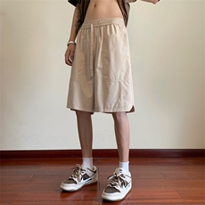 ！2025夏季新款男士透气冲孔冰凉短裤百搭五分裤DK251P45，男装休闲裤，电商B220