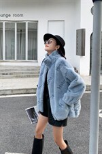 皮毛一体外套，其它，天姿秀色