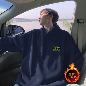 抖音得物供货 可提供视频 秋冬重磅美式宽松连帽卫衣WKD41图片