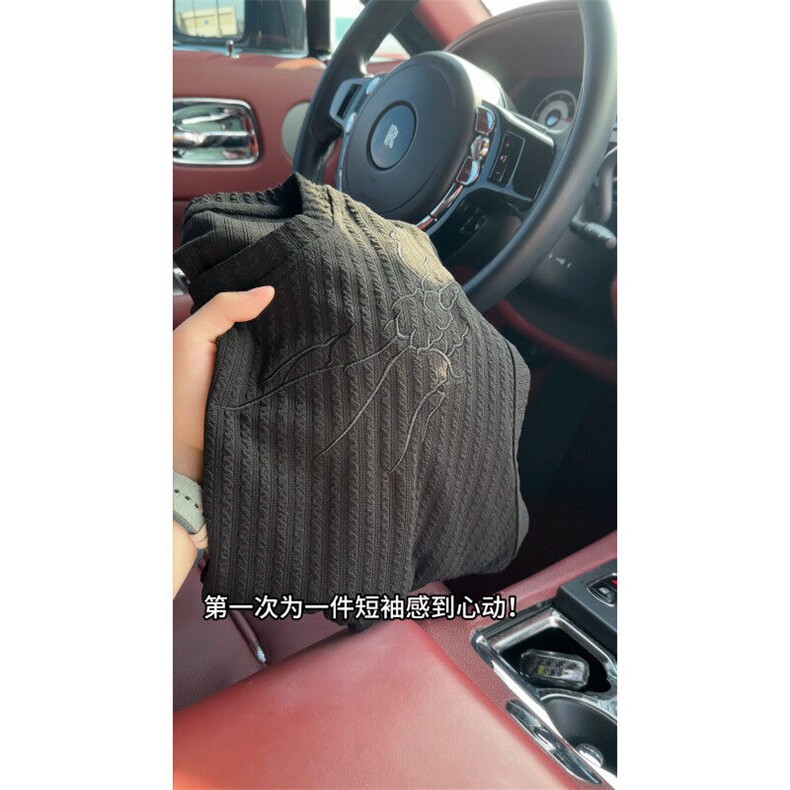 XZ809A/FFF02/特P24/控48美式V领坎肩万针绣花背心T恤,男装背心/马甲,星座809A(原222-1)