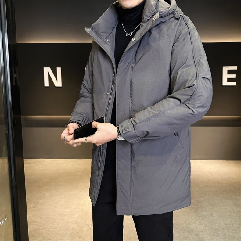 标50绒羽绒服男中长款2025冬季新款B255-9829-M-3XL-P275，男装羽绒服，电商B255