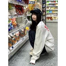 网图260G高品质三本针纯棉圆领字母印花长袖T恤CT624-P38，男装T恤，电商C310
