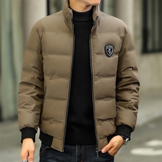 男装冬季新款男士御寒羽绒服中年宽松免烫爸爸装上衣加厚保暖外套，男装羽绒服，电商B212（原钱塘6029）