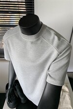主推夏季新品2026玉米格半袖打底衫男士夏装短袖T恤上衣S408-特19，男装T恤，电商A233-1