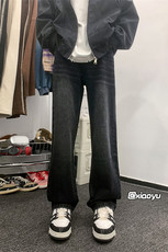 XZ616秋冬季新款宽松百搭纯色休闲牛仔裤TY971P45控58，男装牛仔裤，星座512A（原616）
