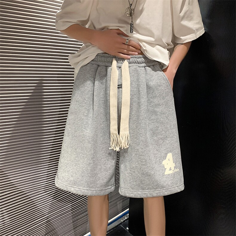 2026夏季直筒短裤ins运动休闲裤潮流宽松夏季五分卫裤XD22897-P45,男装牛仔裤,电商A042