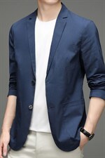 休闲西服男士春秋季2023新款中年商务西装宽松时尚百搭上衣外套，男装西服，电商B212（原钱塘6029）